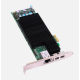 Dell Host Bus Adapter TERA2240 4x Port Remote Workstation FH Bracket PCIe Card 490-BBVN
